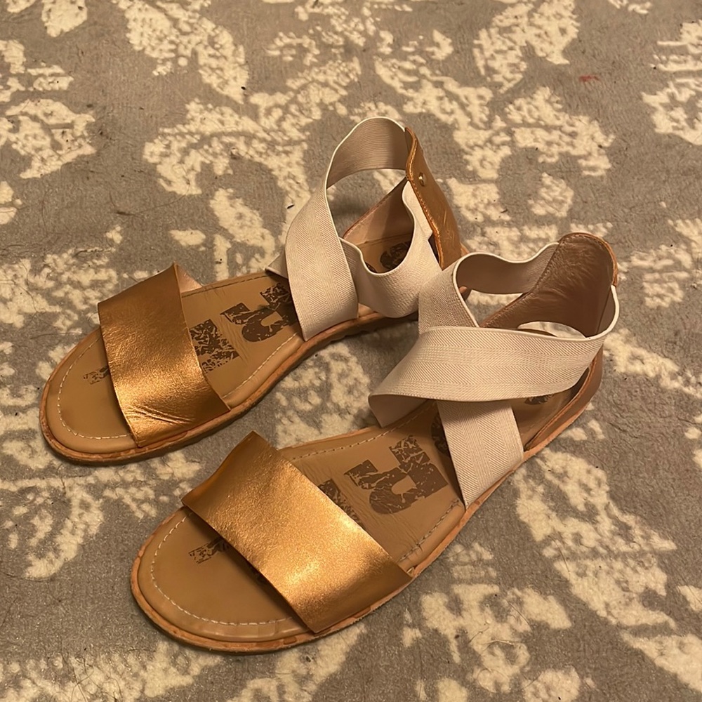 Sorel Rose Gold Sandals